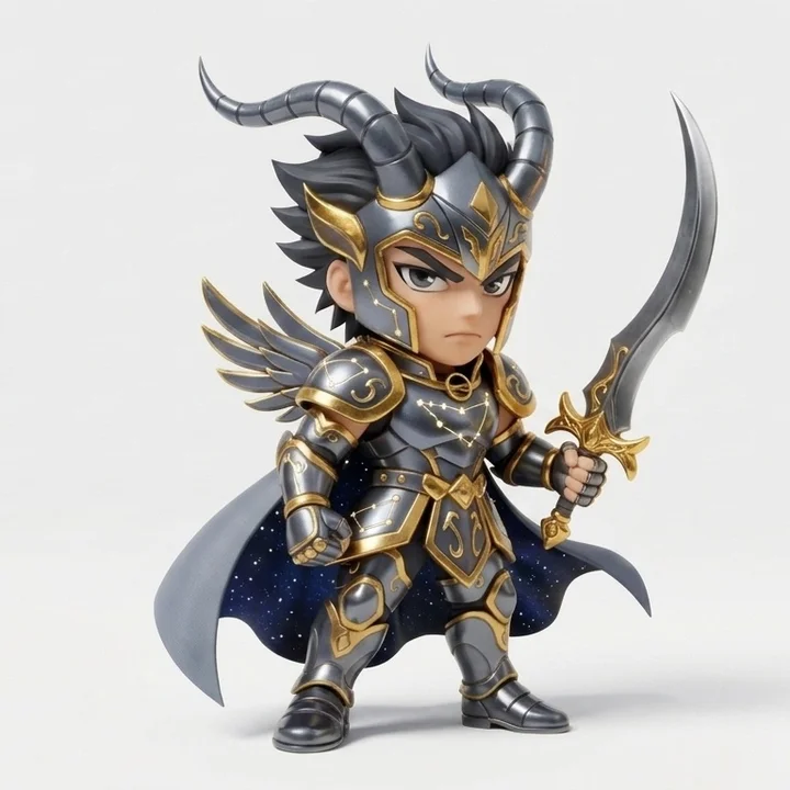 Cassius 3D Chibi